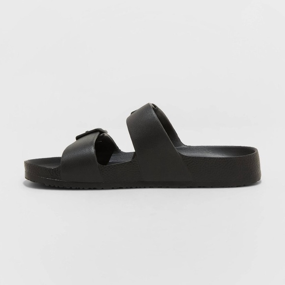 Two Band Slide Waterproof Sandals - Picture 3 of 11